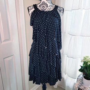 WHBM Tiered Ruffle Dress